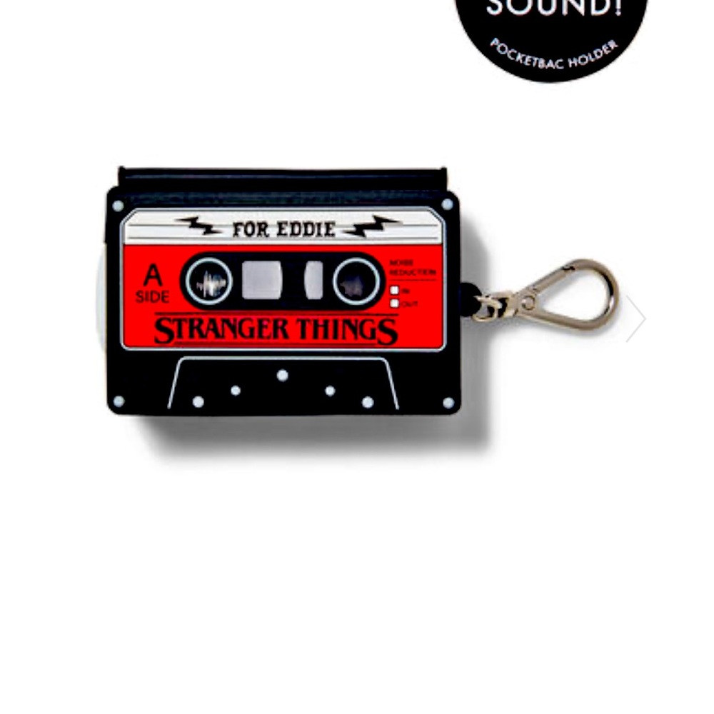 STRANGER THINGS pocketbac keychain bath and body works!